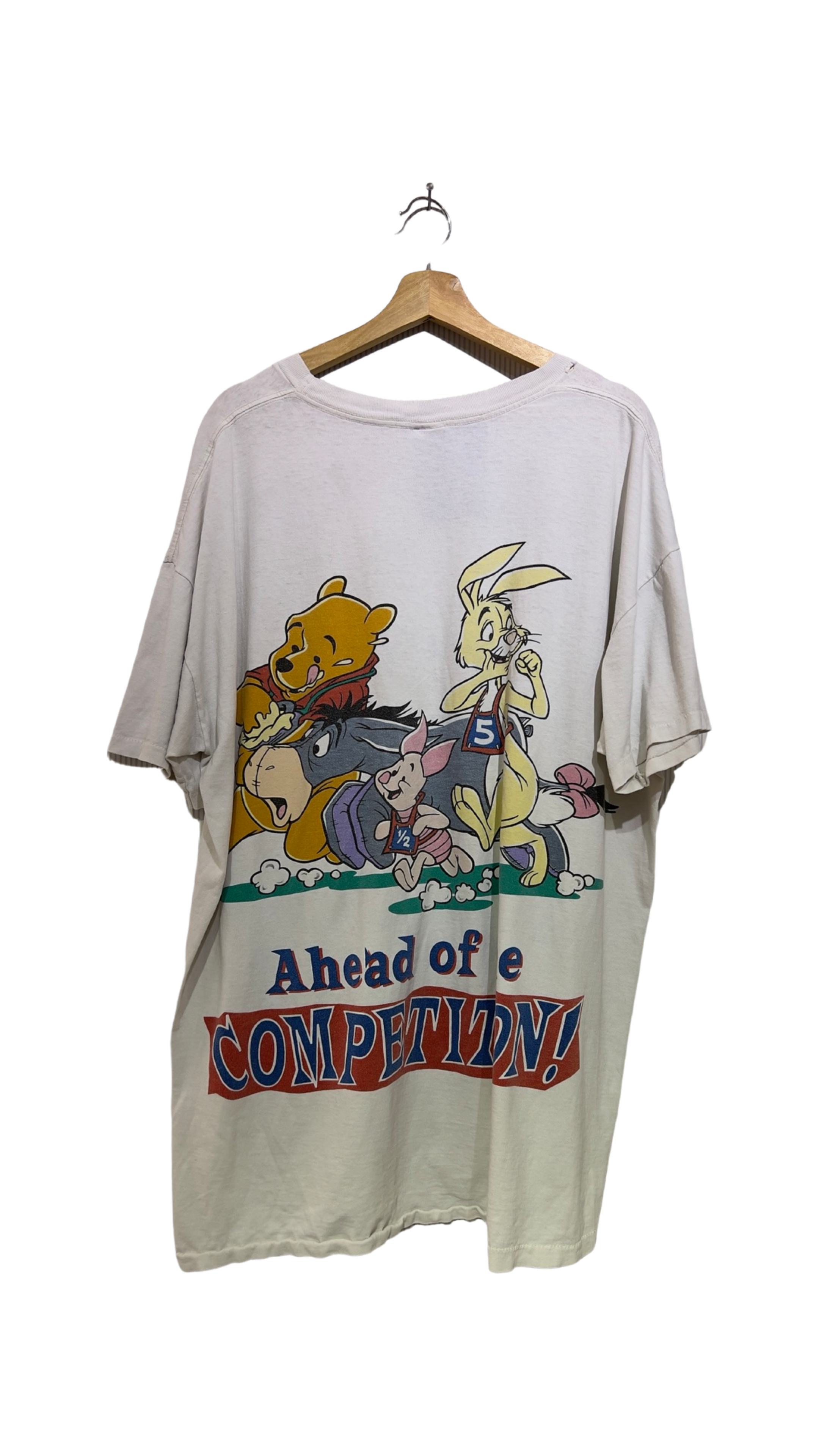 Vintage 90s Winnie The Pooh Leaps & Bounds All Over Print Tee KIF Vintage