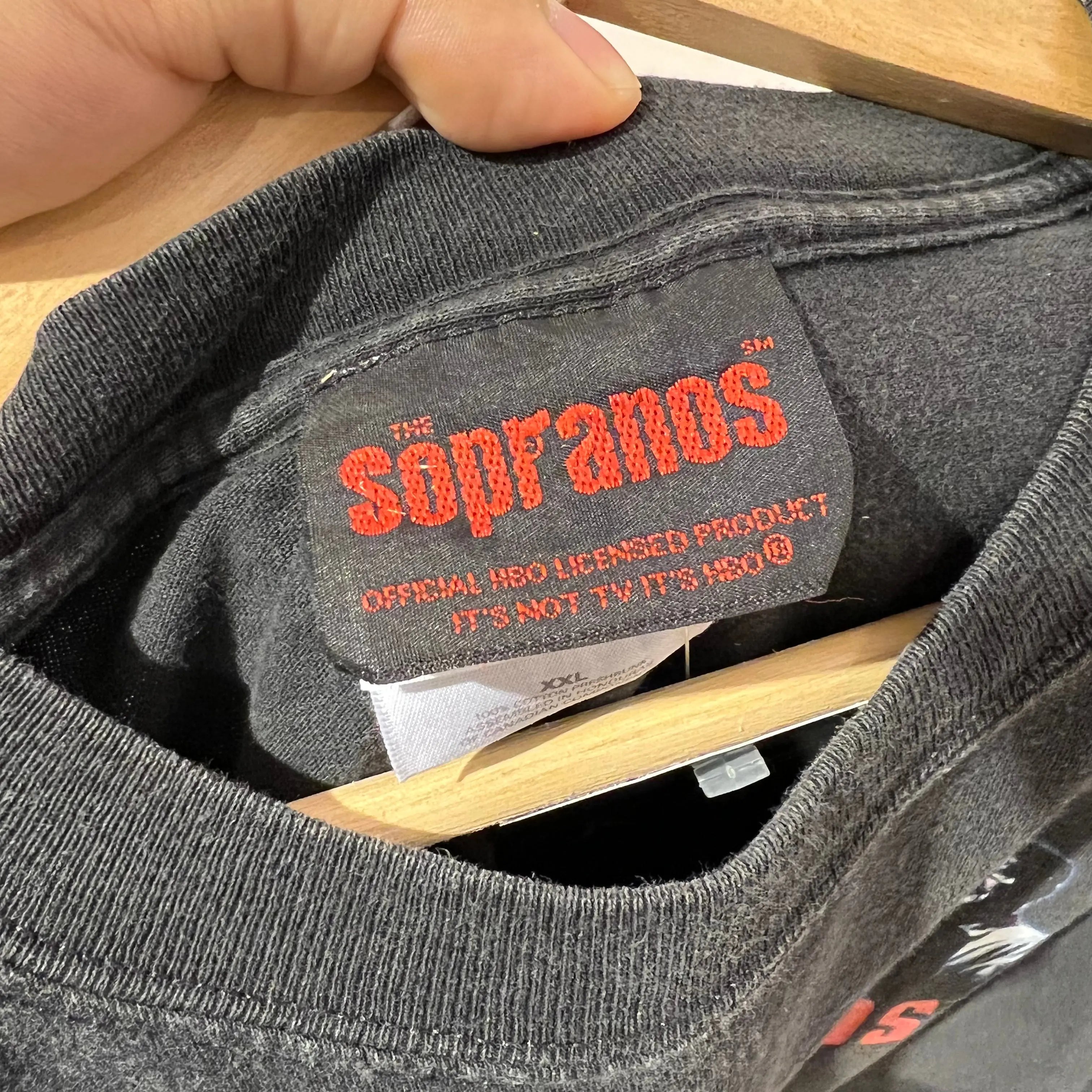 Vintage 2000 The Sopranos HBO Promo Tee KIF Vintage