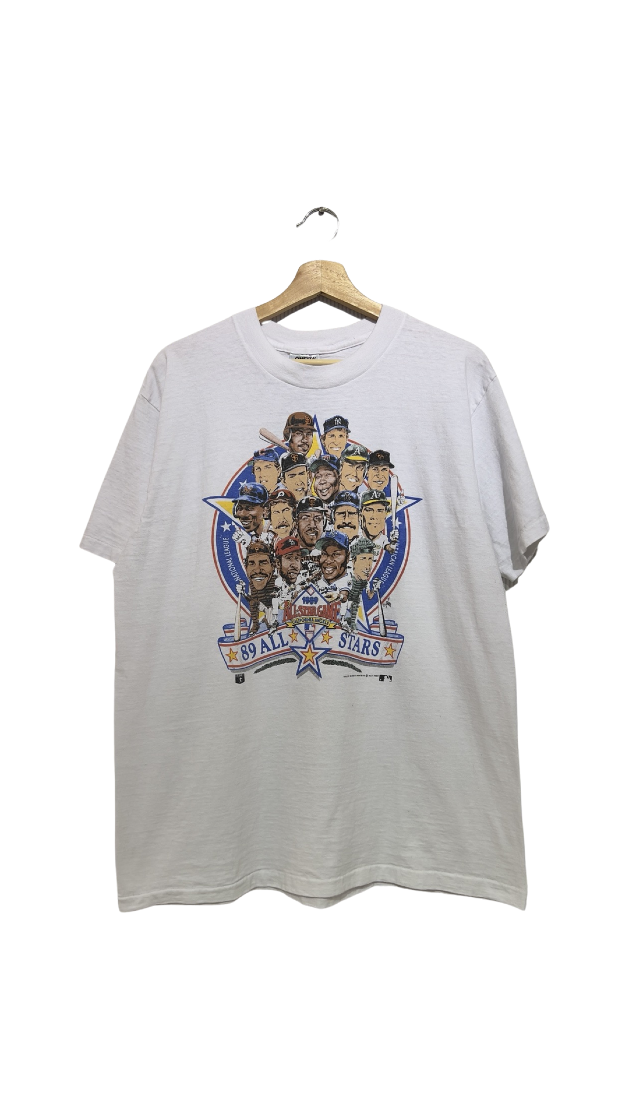 Vintage 1989 MLB All Star Games Promo Tee KIF Vintage