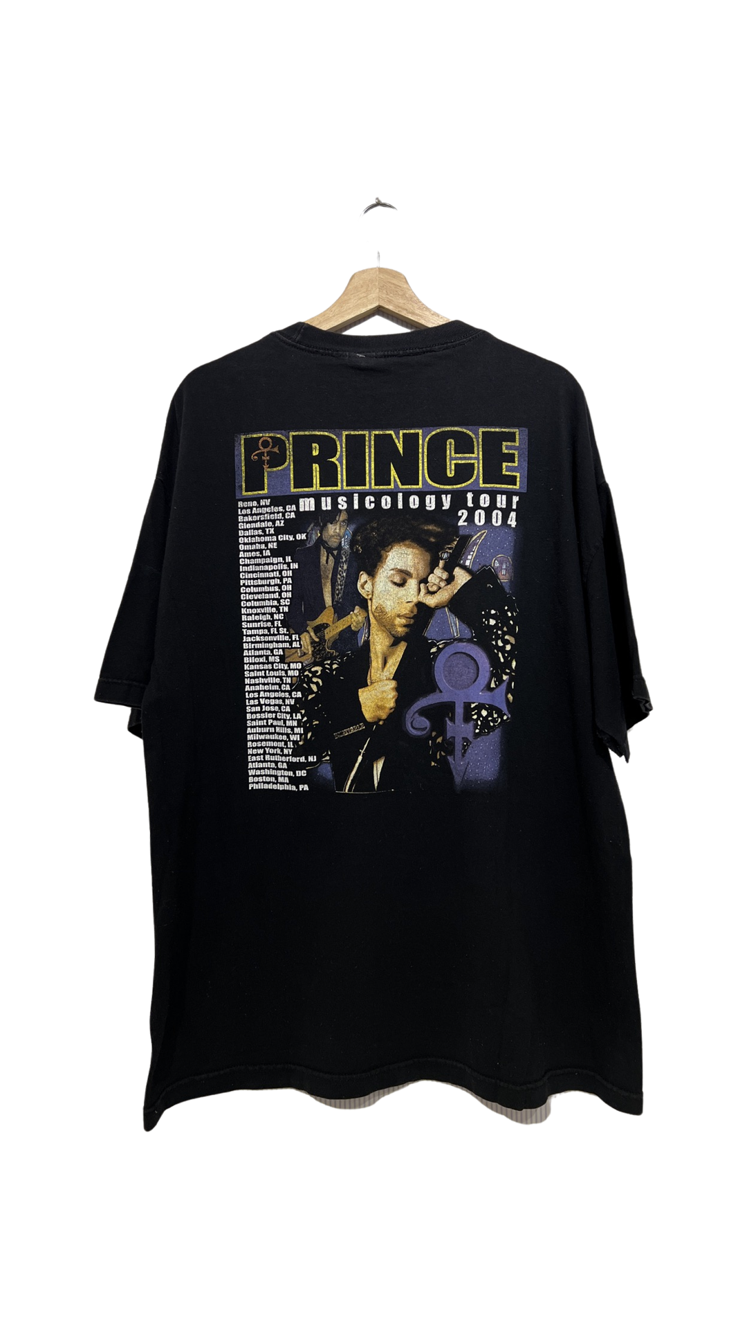 Vintage 2004 Prince Musicology Tour Tee KIF Vintage