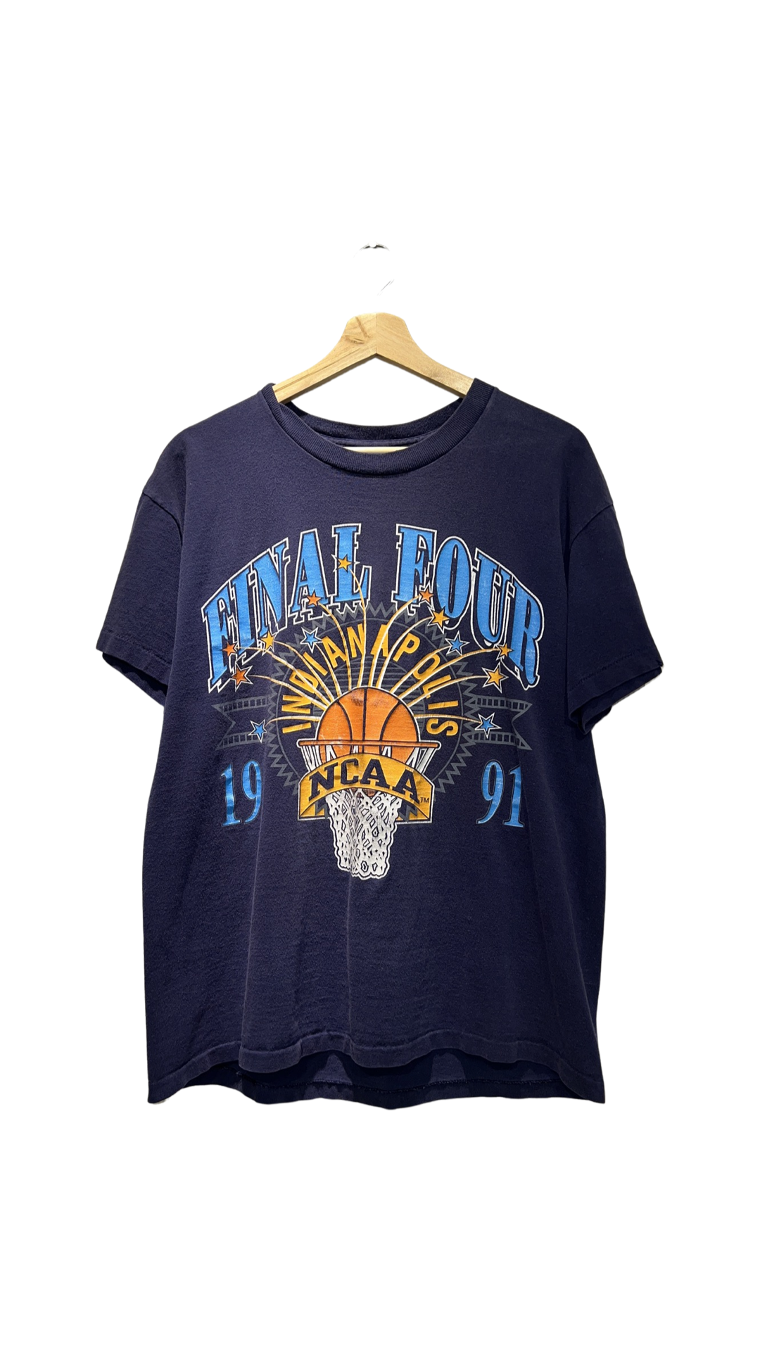 Vintage 1991 Indianapolis NCAA Finals Tee KIF Vintage