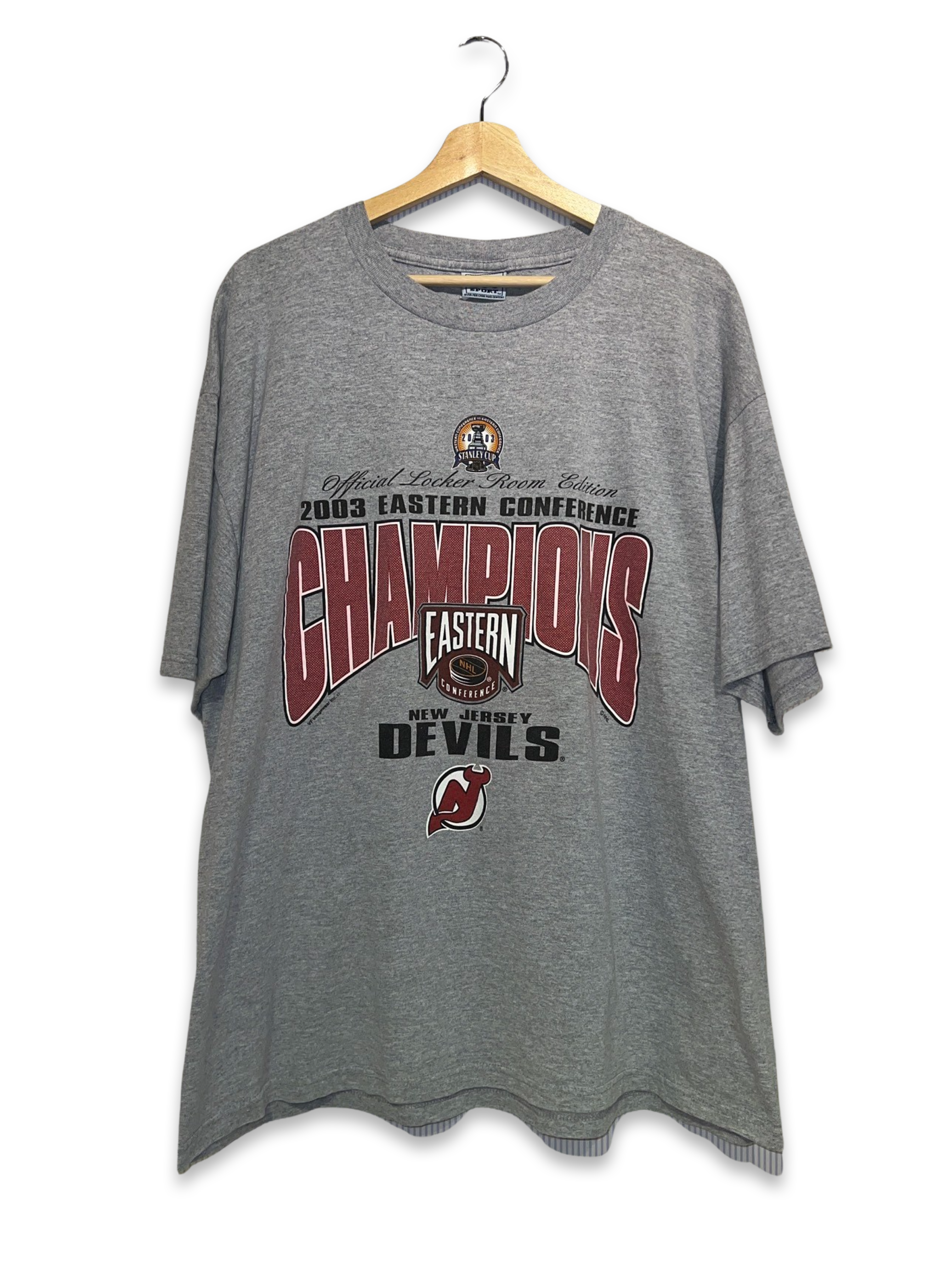 Vintage 2003 New Jersey Devils Championship Tee KIF Vintage