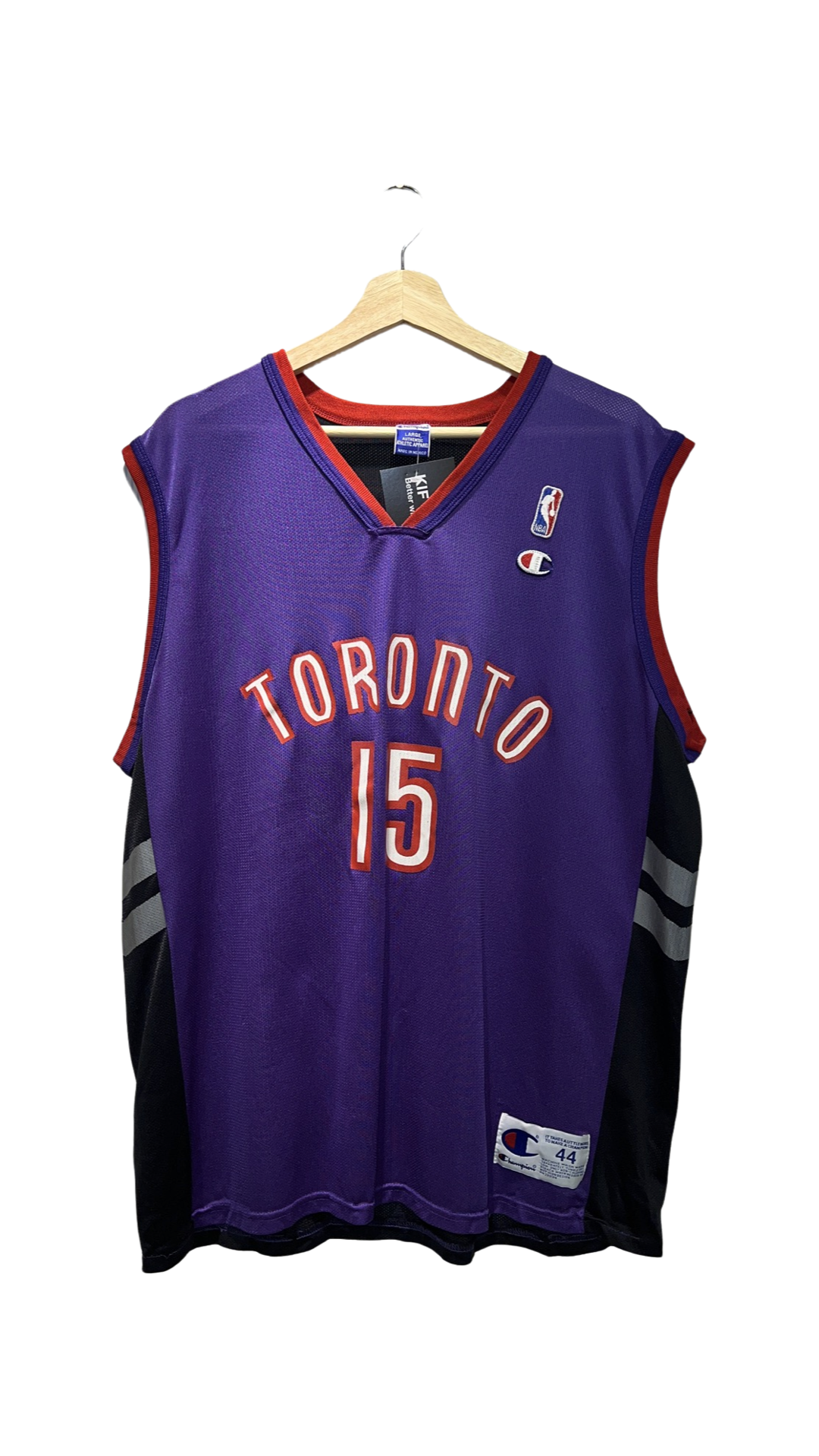 Vintage 90s Toronto Raptors Vince Carter Champion Jersey KIF Vintage