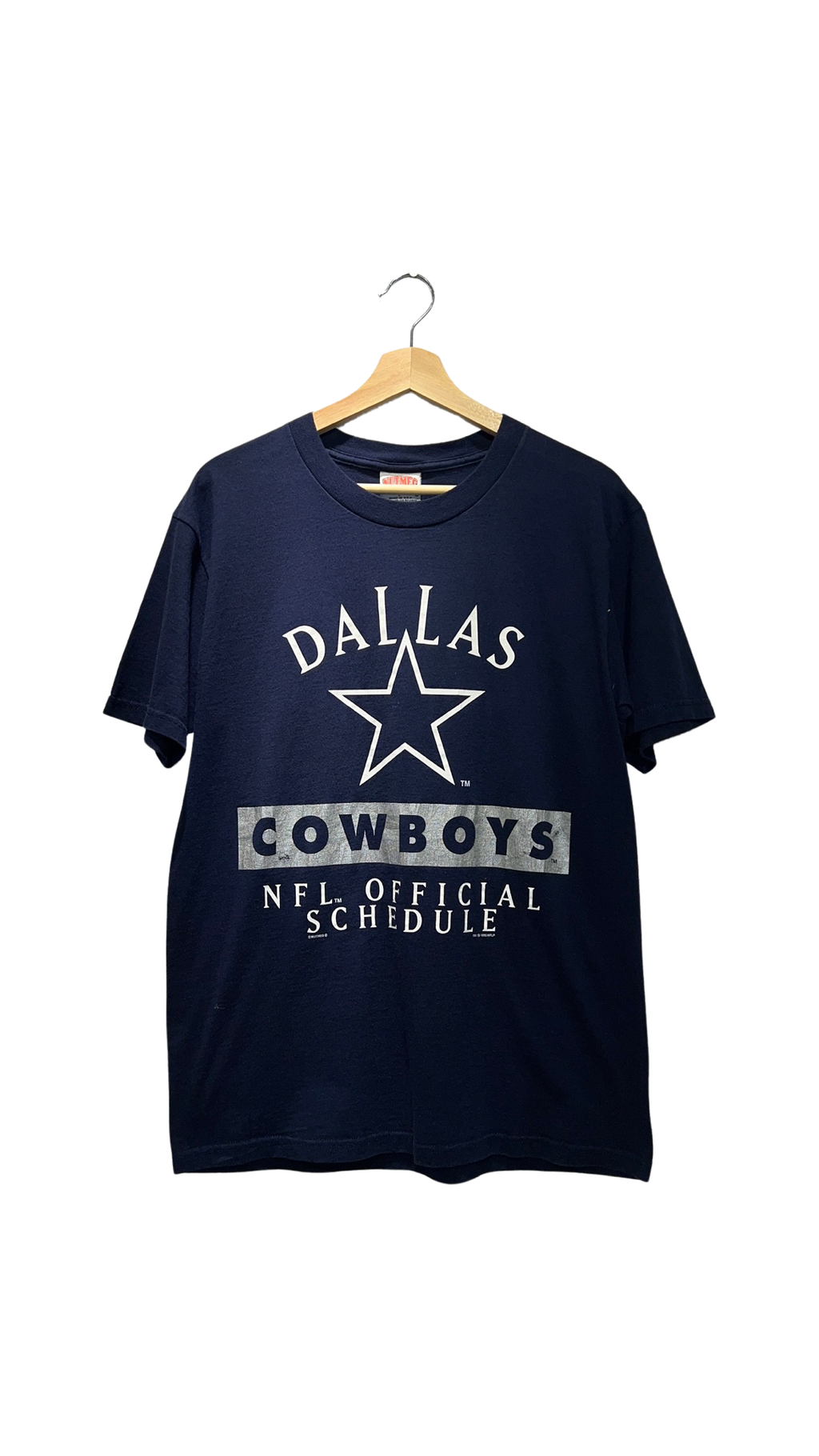 Vintage 1995 Dallas Cowboys Schedule Tee Vintage Woodbury