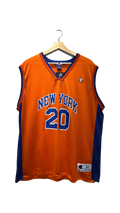 Vintage 90s New York Knicks Allan Houston Champion Jersey Vintage Woodbury