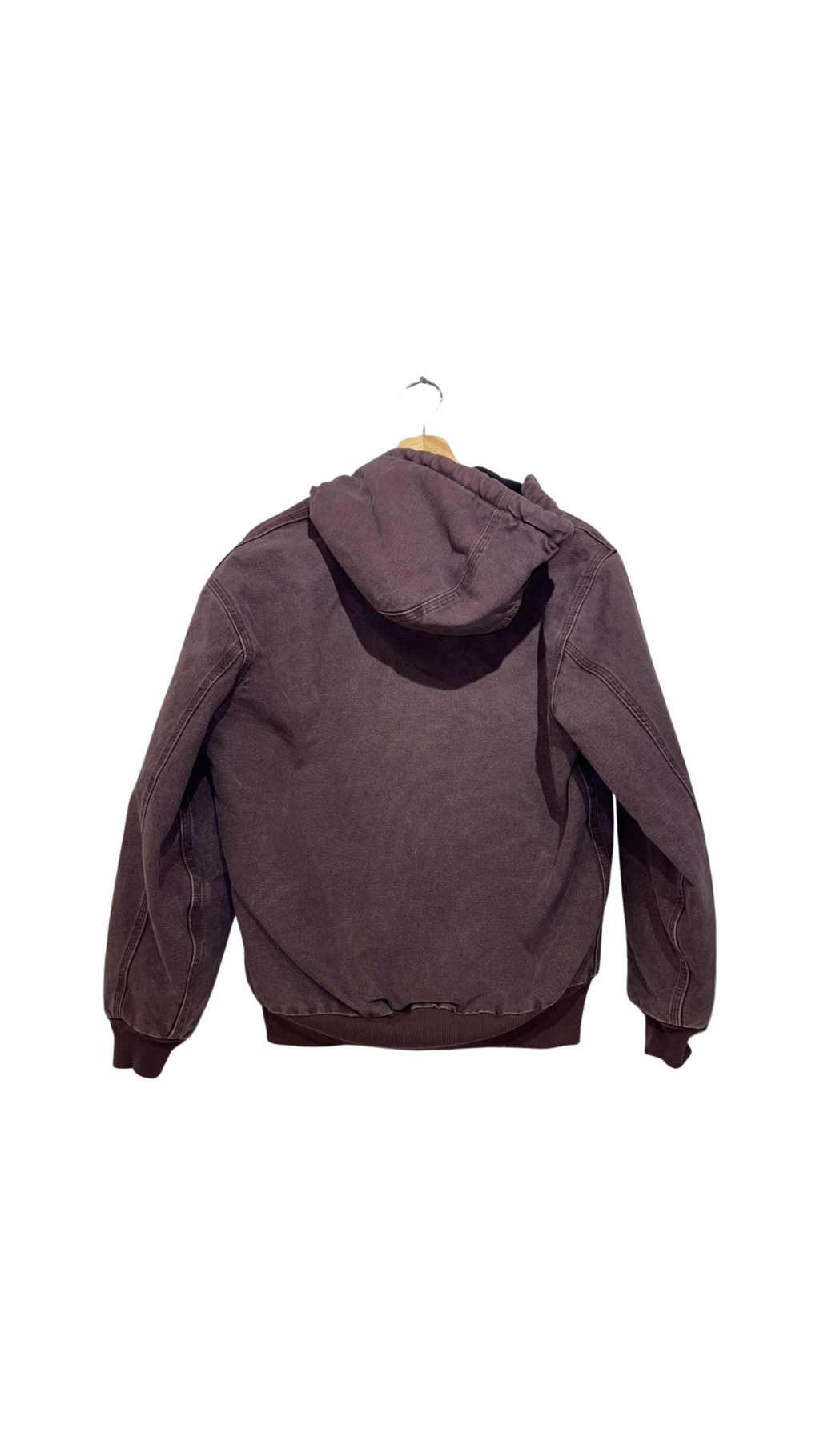 Vintage 90s Carhartt Womens Mauve Hooded Jacket KIF Vintage
