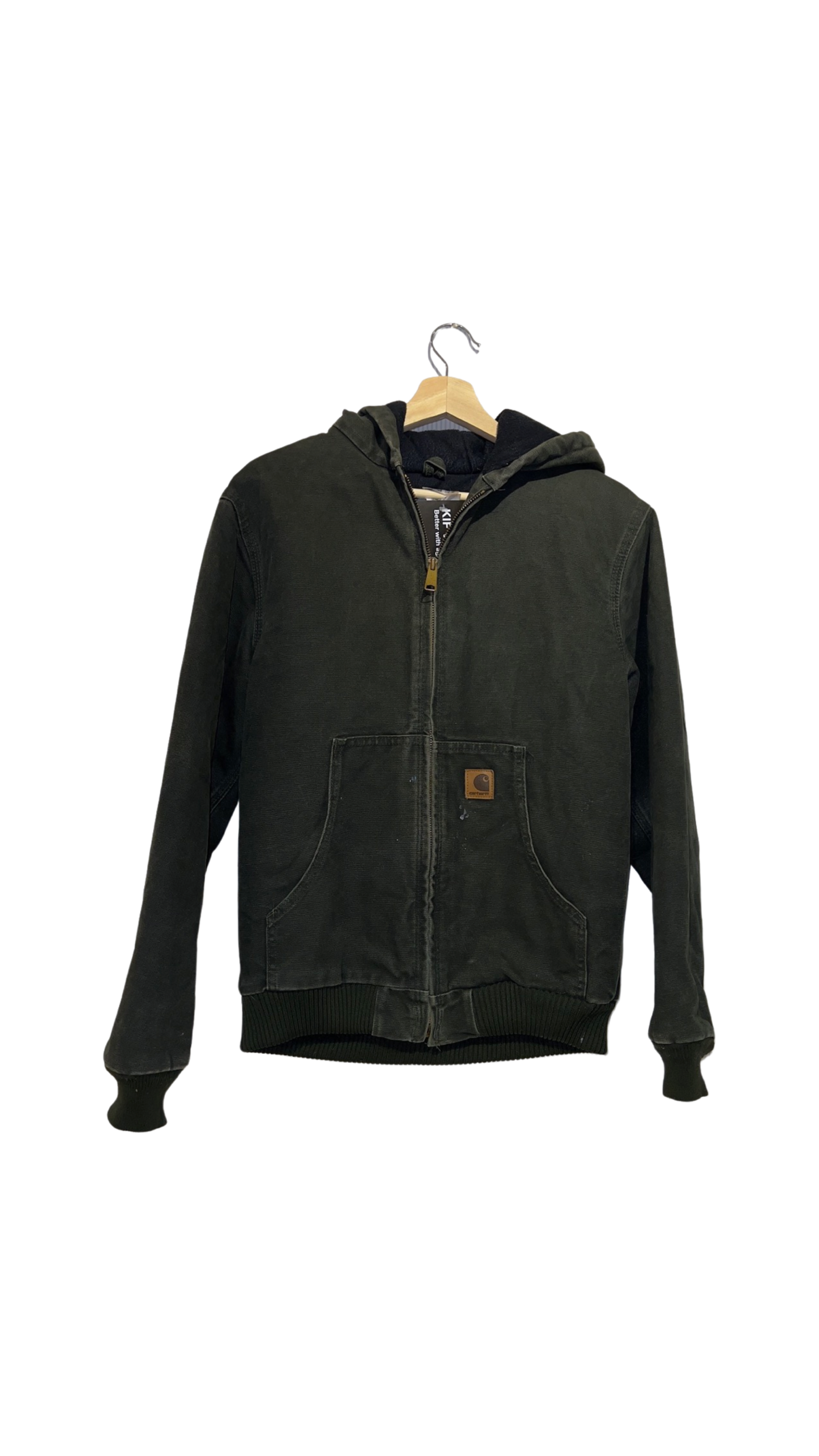 Vintage 90s Carhartt Distressed Forest Green Jacket KIF Vintage