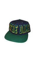 Vintage 90s Notre Dame Wrap Around Hat KIF Vintage