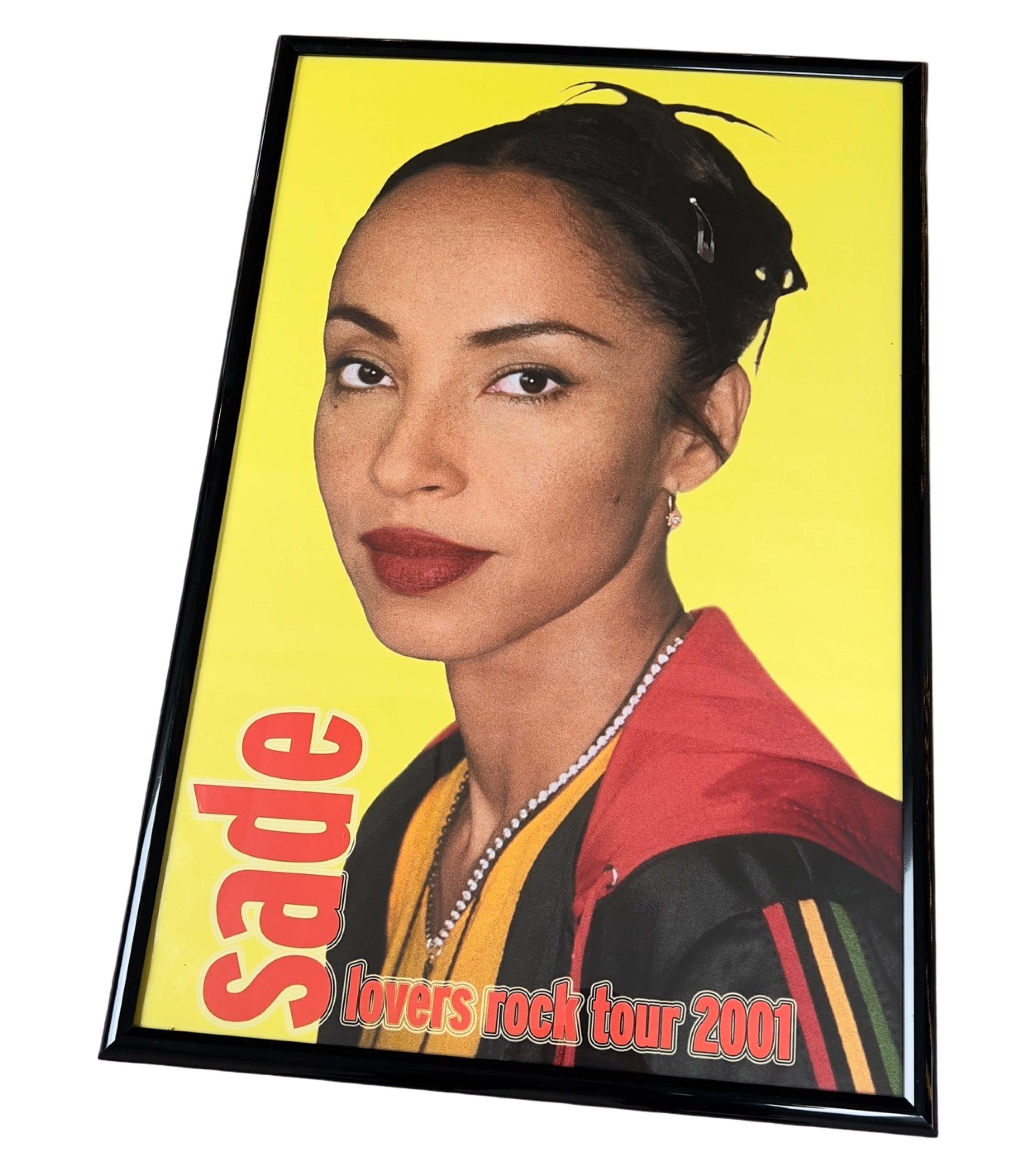 Vintage 2001 Sade Lovers Rock Official Tour Poster KIF Vintage