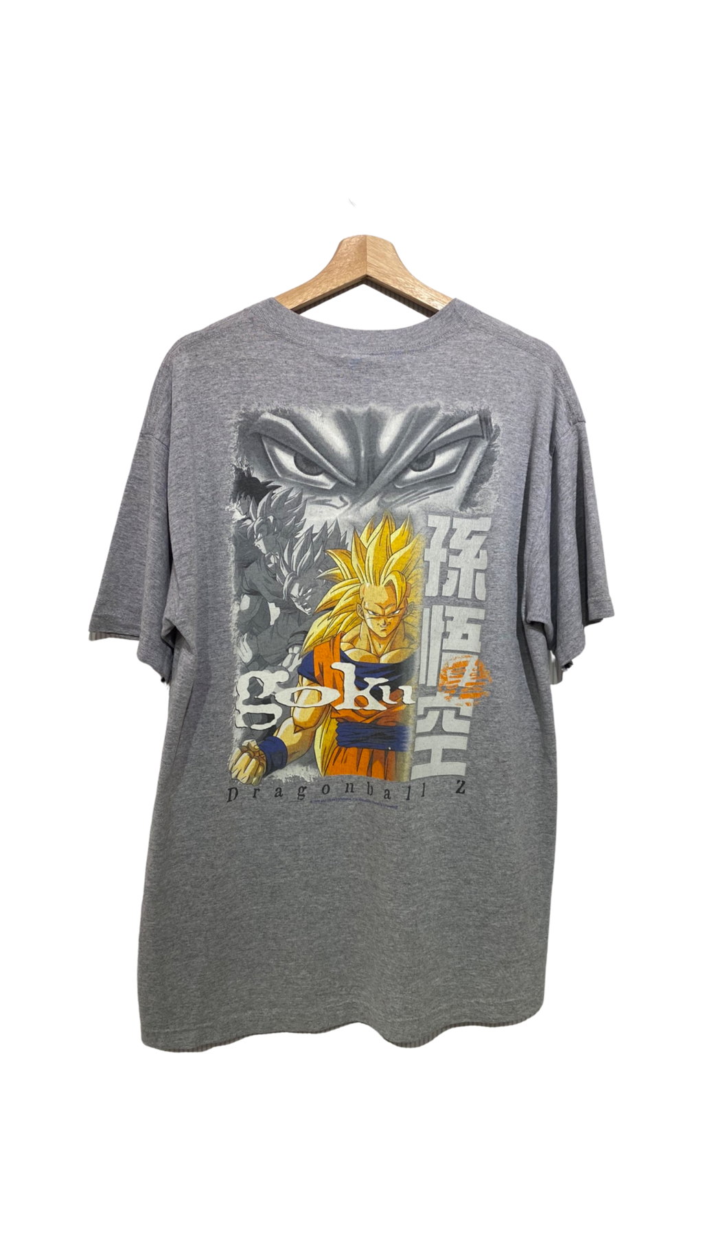 Vintage 1999 Dragon Ball Z Super Saiyan 3 Goku Promo Tee KIF Vintage