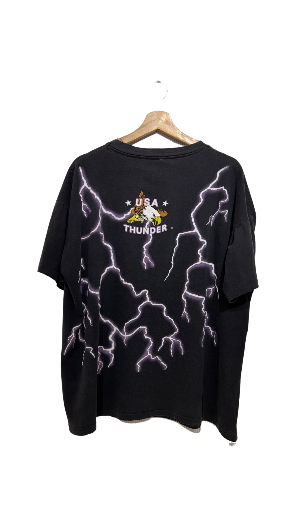 Vintage 90s American Thunder Native All Over Print Tee KIF Vintage