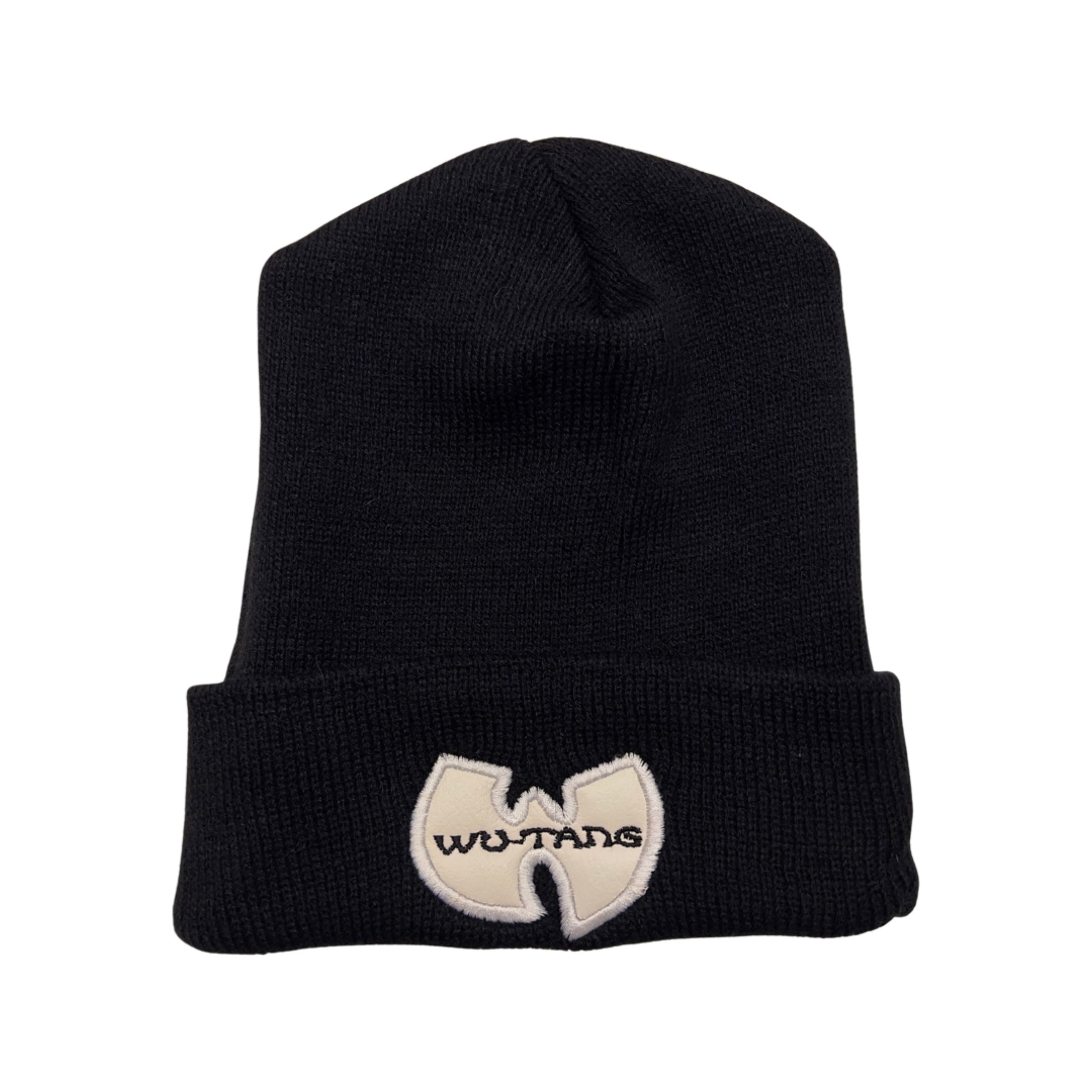 Vintage Deadstock 90s Wu-Tang Clan Leather Logo Beanie KIF Vintage