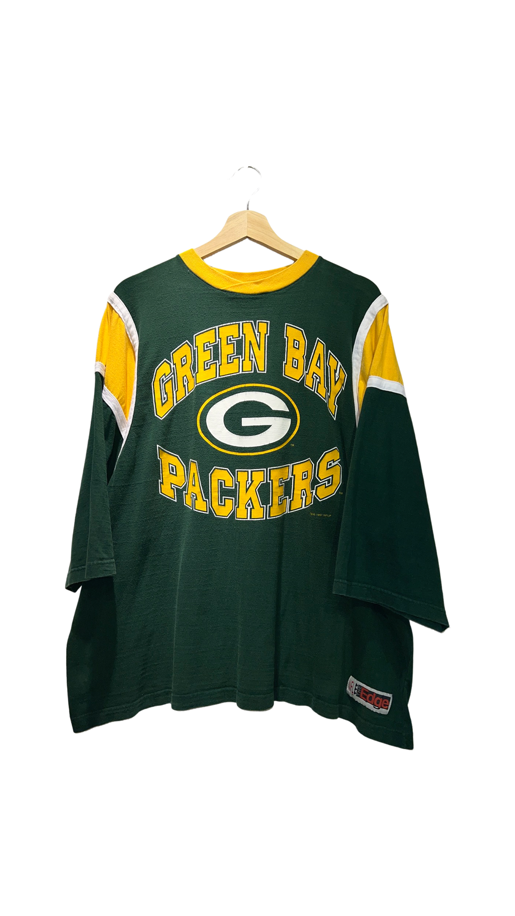 Vintage 1997 Green Bay Packers Practice Tee KIF Vintage
