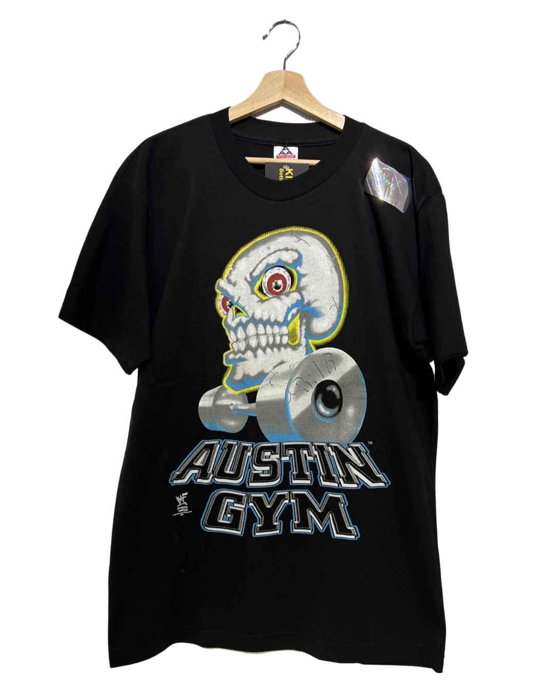 Vintage Deadstock 1998 Stone Cold Steve Austin 3:16 Gym WWF Tee KIF Vintage