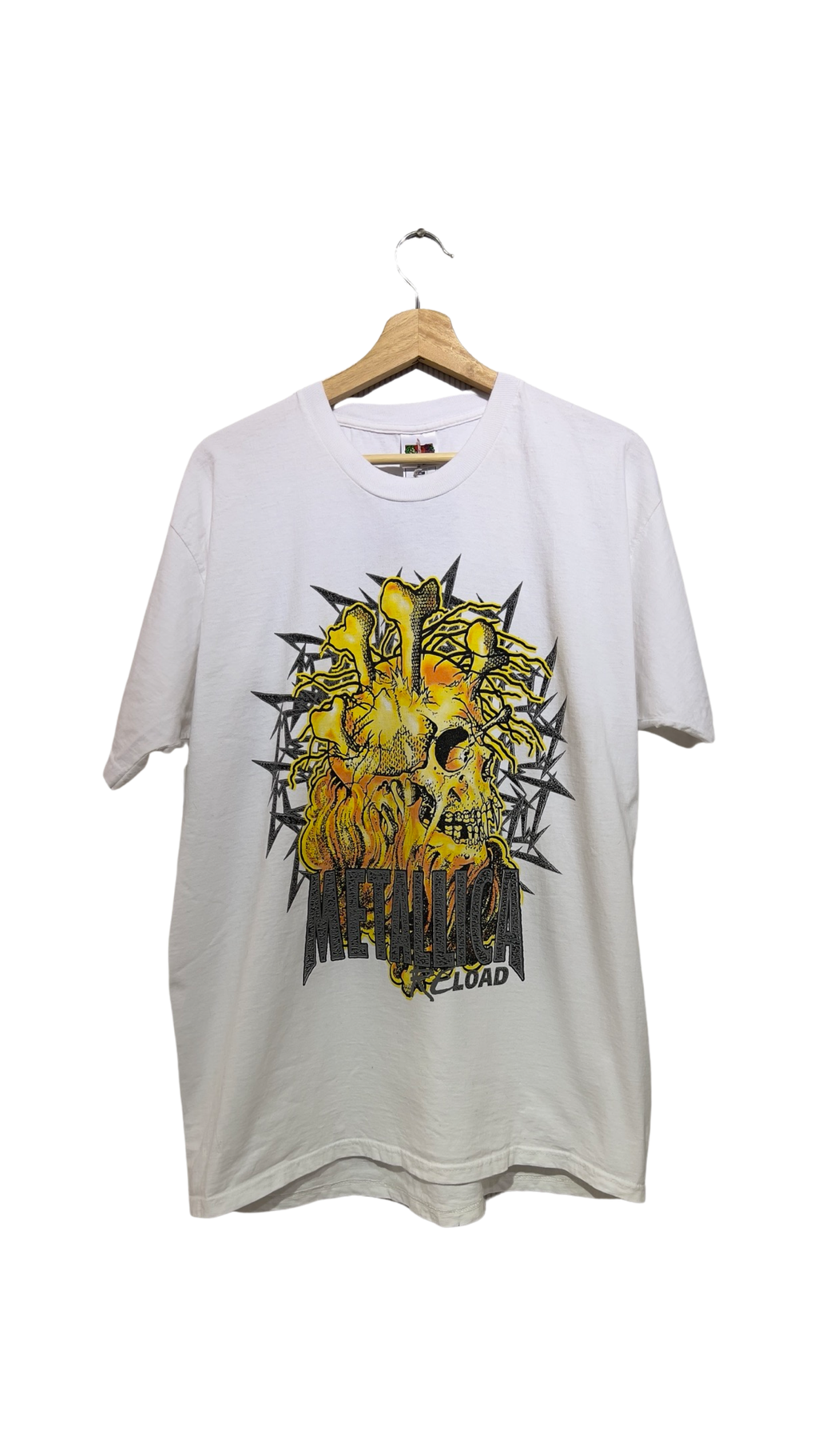 Vintage 1998 Metallica Reloaded Pushhead Tour Tee KIF Vintage