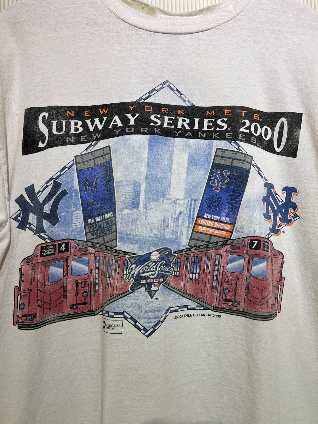 Vintage 2000 New York Subway Series Tee KIF Vintage
