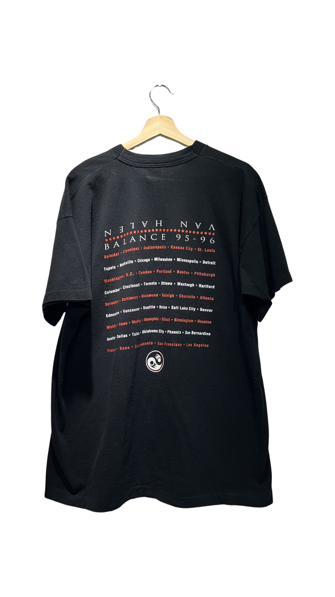Vintage 1995 Van Halen Balance Tour Tee KIF Vintage